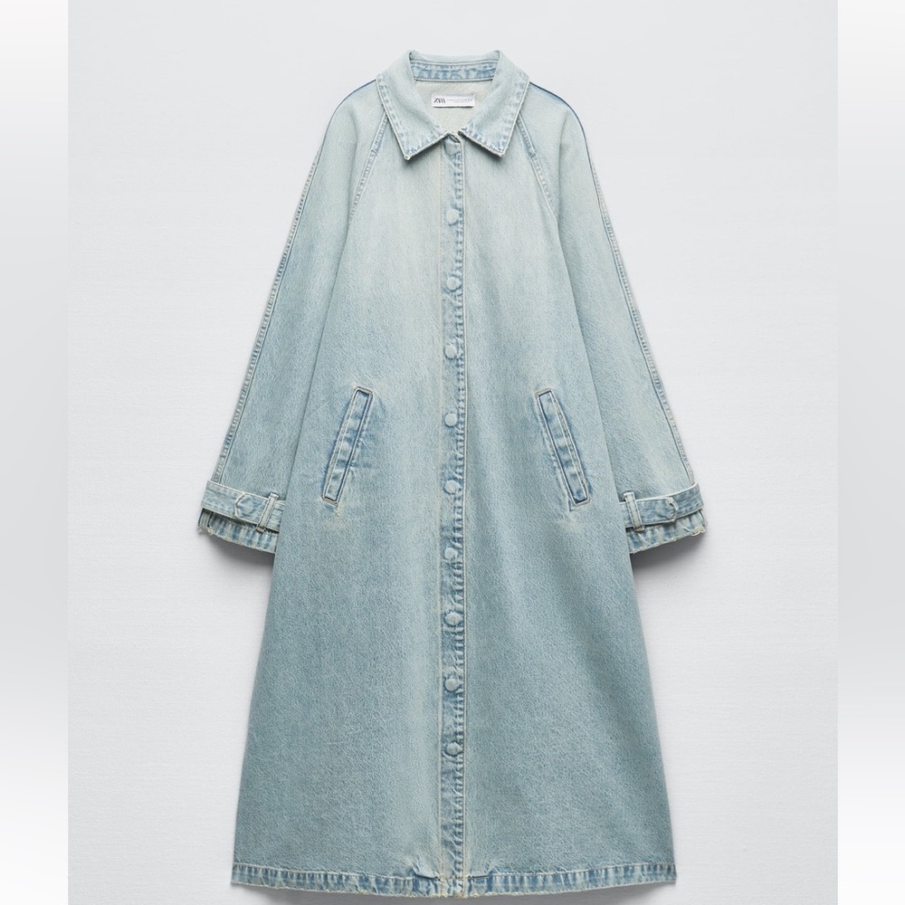 Zara denim jacket (trench) XL/XXL